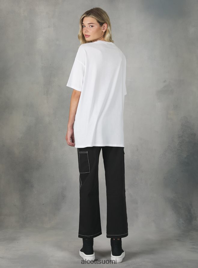 vaatetus fi Alcott naiset outoja asioita ylisuuri t-paita bk1 musta HL28P0369