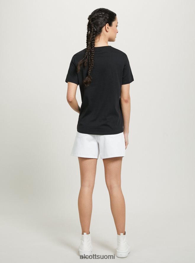 vaatetus fi Alcott naiset pokemon t-paita bk1 musta HL28P036