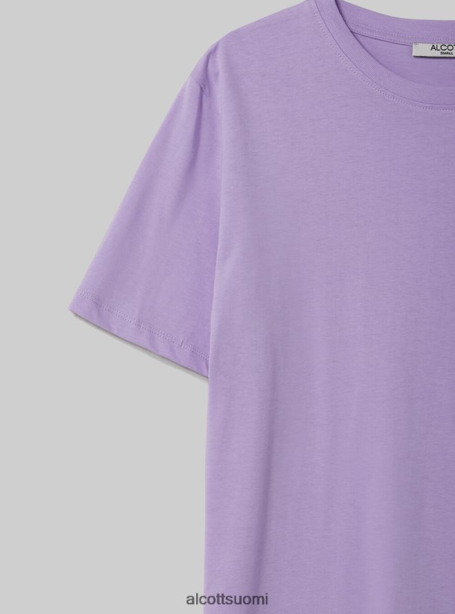 vaatetus fi Alcott naiset puuvillainen pyöreäkauluksinen t-paita wh3 valkoinen HL28P0149