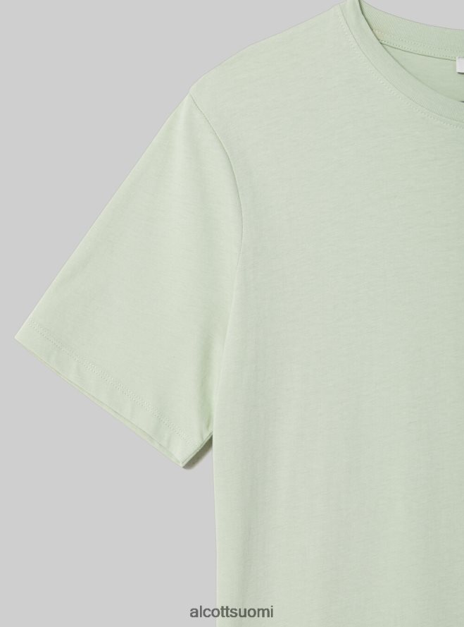 vaatetus fi Alcott naiset puuvillainen pyöreäkauluksinen t-paita wh3 valkoinen HL28P0309