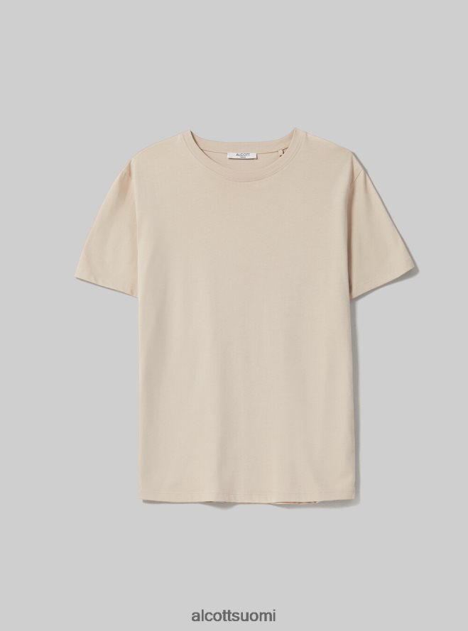 vaatetus fi Alcott naiset puuvillainen pyöreäkauluksinen t-paita wh3 valkoinen HL28P0516