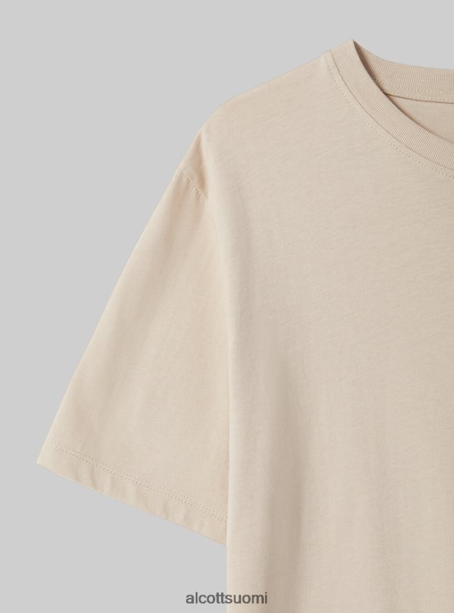 vaatetus fi Alcott naiset puuvillainen pyöreäkauluksinen t-paita wh3 valkoinen HL28P0516