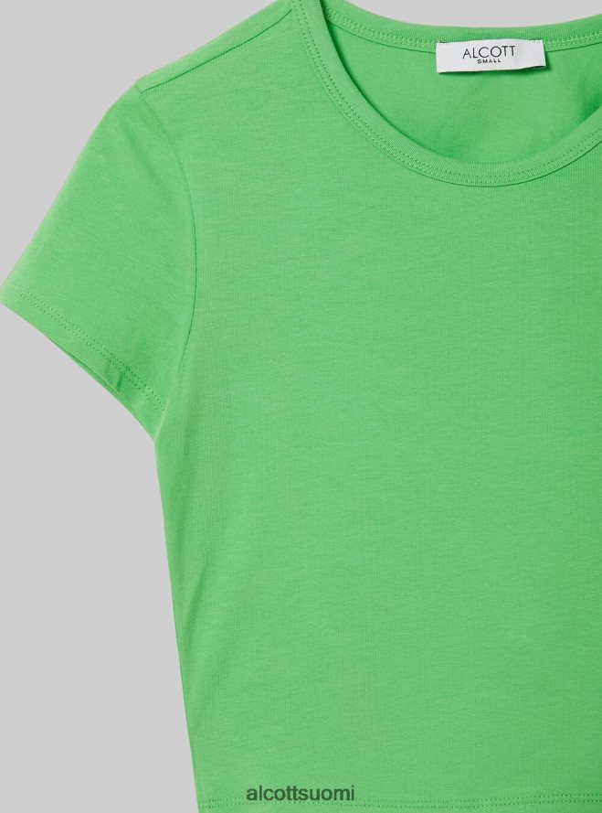 vaatetus fi Alcott naiset rajattu nauhallinen t-paita tai 3 oranssia valoa HL28P0268