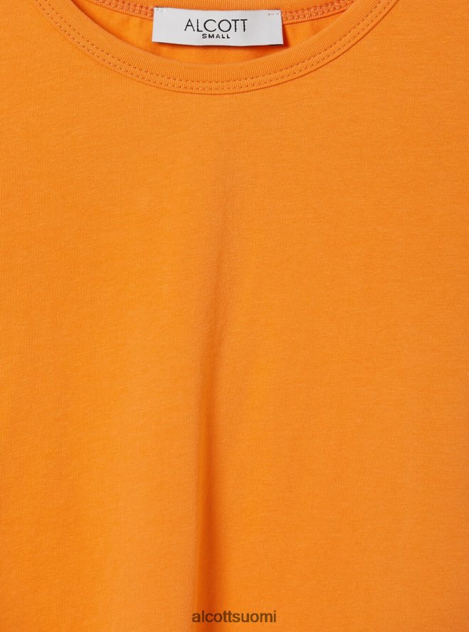 vaatetus fi Alcott naiset rajattu nauhallinen t-paita tai 3 oranssia valoa HL28P0321