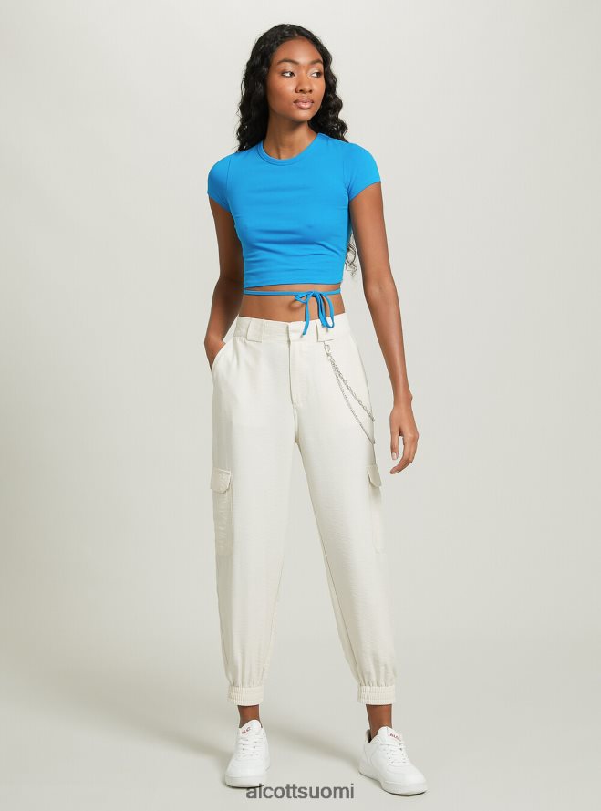 vaatetus fi Alcott naiset rajattu nauhallinen t-paita tai 3 oranssia valoa HL28P0521