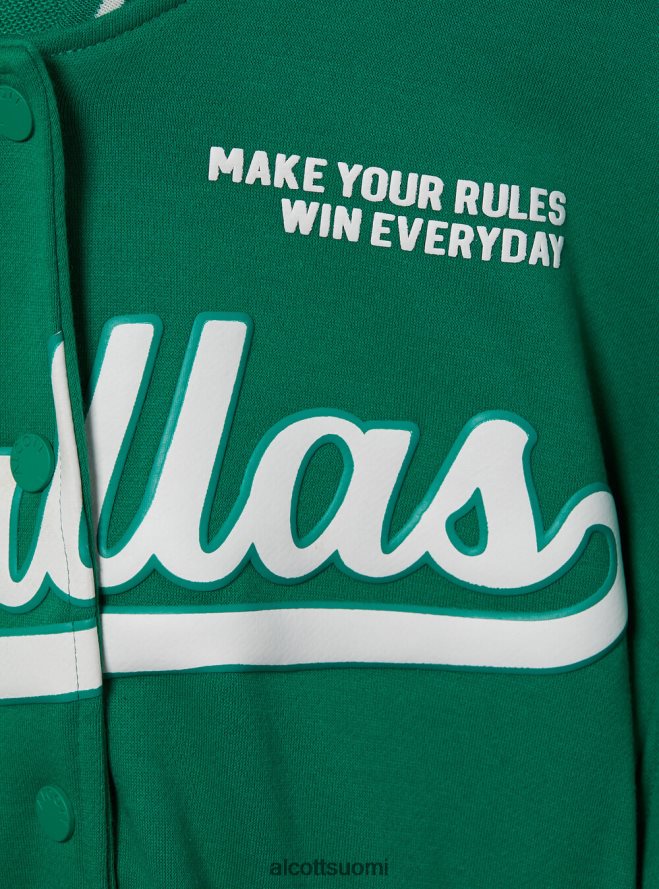 vaatetus fi Alcott naiset college bomber -takki painatuksella br1 ruskea tumma HL28P0256