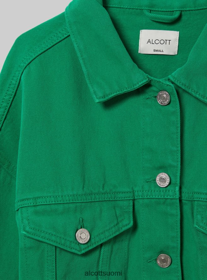 vaatetus fi Alcott naiset giubbotto leikattu denim coloratoon fx2 fuxia medium HL28P0129