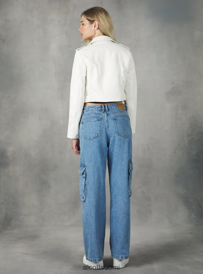 vaatetus fi Alcott naiset nahkainen biker-takki bk1 musta HL28P0392