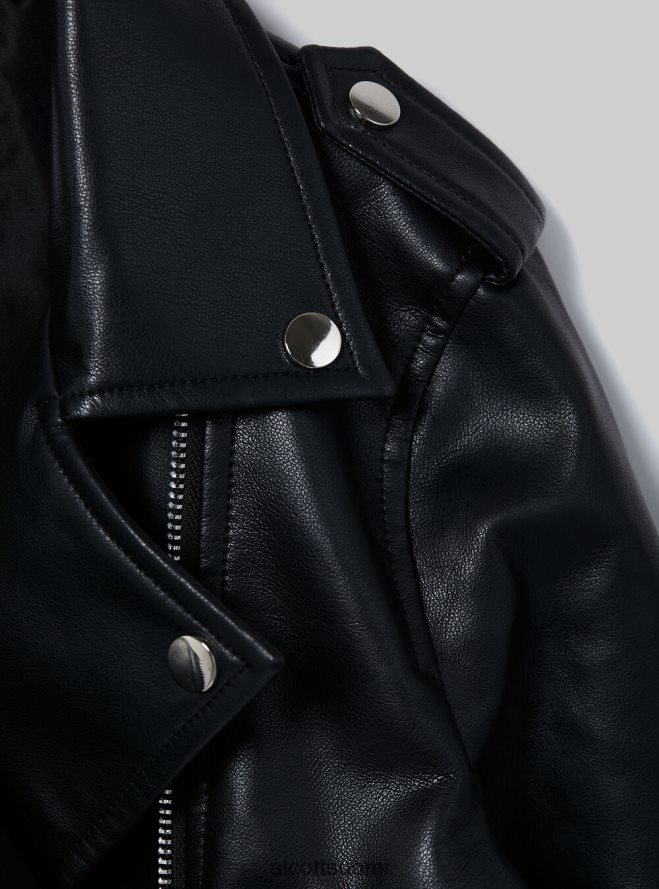 vaatetus fi Alcott naiset nahkainen biker-takki bk1 musta HL28P062