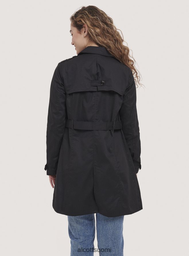 vaatetus fi Alcott naiset pehmeä trenssitakki vyöllä beige HL28P0311