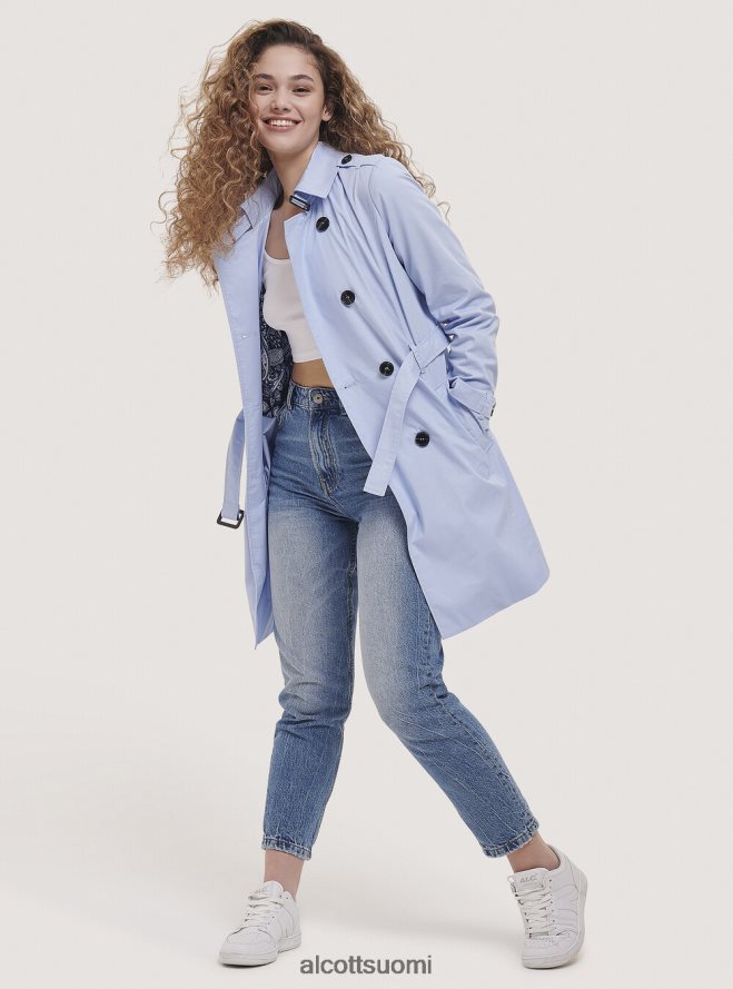 vaatetus fi Alcott naiset pehmeä trenssitakki vyöllä beige HL28P0460