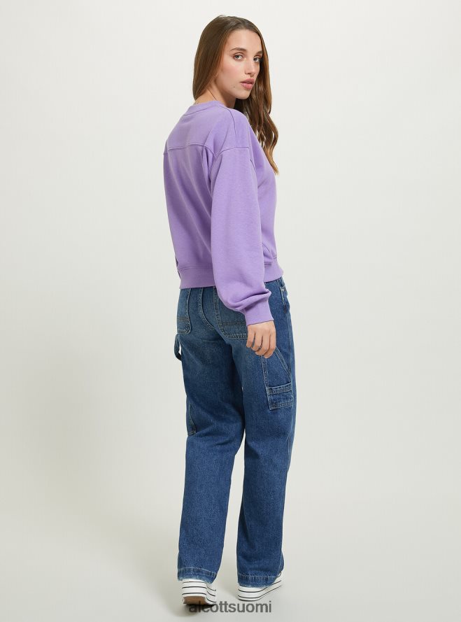 vaatetus fi Alcott naiset lyhennetty collegepaita kirjaimilla bk1 musta HL28P043