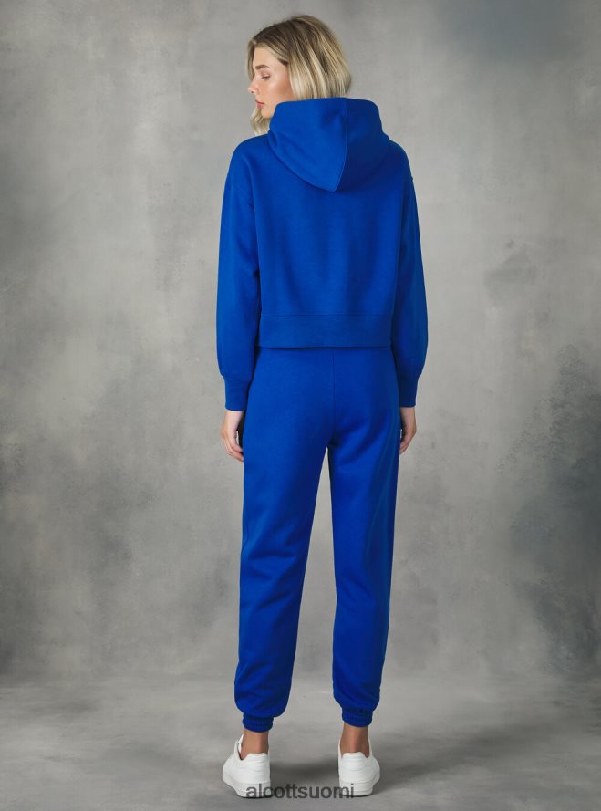 vaatetus fi Alcott naiset lyhennetty collegepaita mukavasti istuvalla hupulla bk1 musta HL28P0191