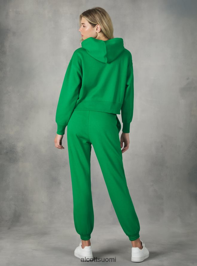 vaatetus fi Alcott naiset lyhennetty collegepaita mukavasti istuvalla hupulla bk1 musta HL28P0499