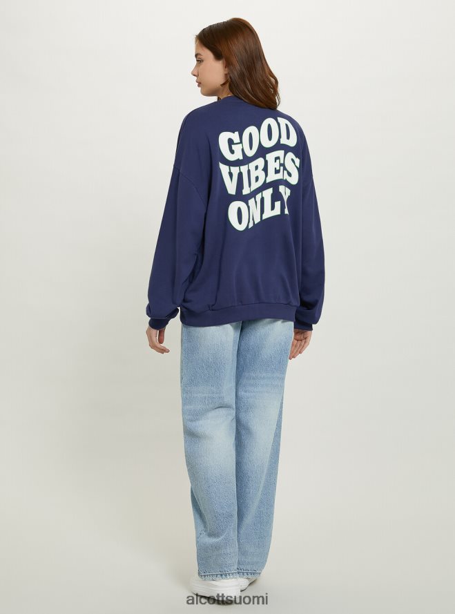 vaatetus fi Alcott naiset oversize paita printillä fx2 fuxia medium HL28P0217