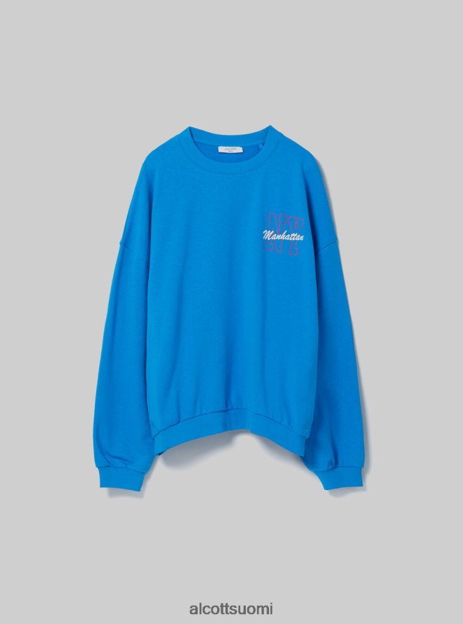 vaatetus fi Alcott naiset oversize paita printillä fx2 fuxia medium HL28P0379