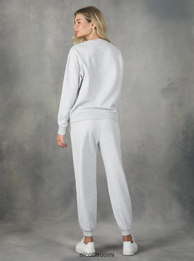 vaatetus fi Alcott naiset puuvillainen pyöreäkauluksinen collegepaita bk1 musta HL28P0365