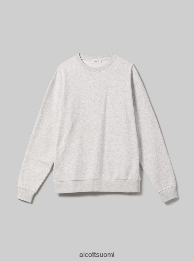 vaatetus fi Alcott naiset puuvillainen pyöreäkauluksinen collegepaita bk1 musta HL28P0365