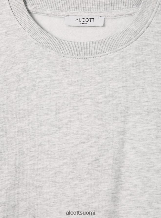 vaatetus fi Alcott naiset puuvillainen pyöreäkauluksinen collegepaita bk1 musta HL28P0365