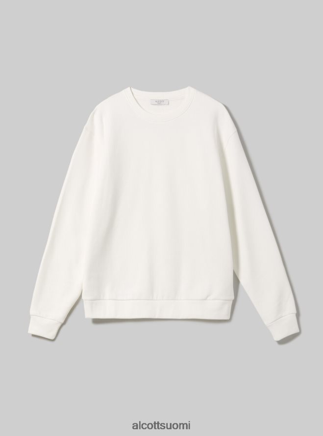 vaatetus fi Alcott naiset puuvillainen pyöreäkauluksinen collegepaita bk1 musta HL28P0447