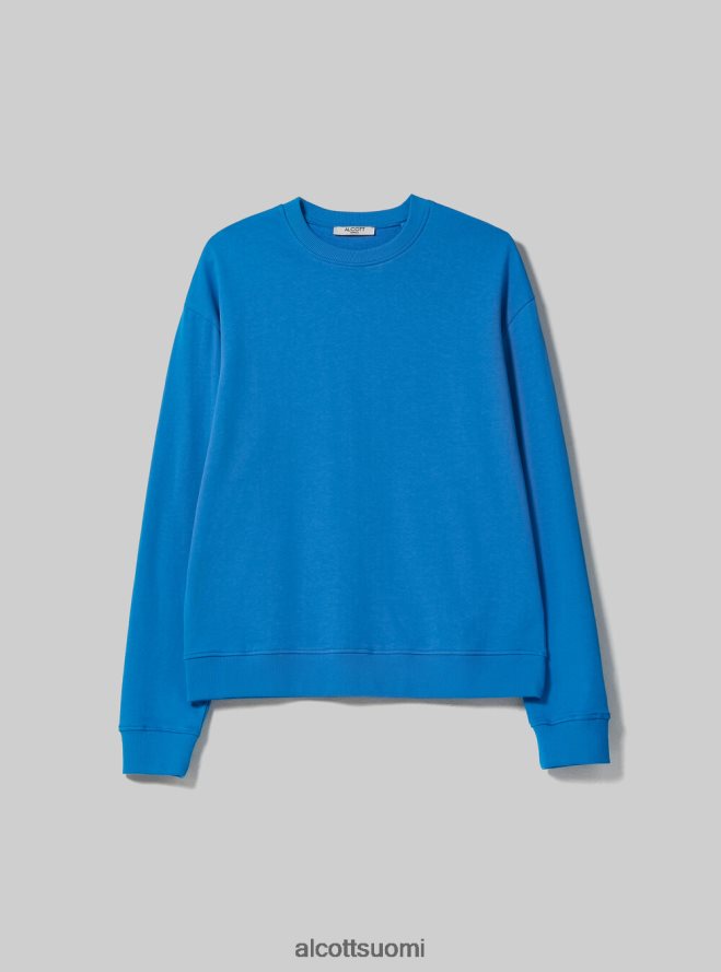 vaatetus fi Alcott naiset tavallinen puuvillainen pyöreäkauluksinen collegepaita wh2 valkoinen HL28P076