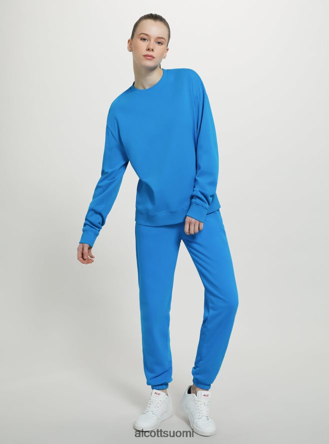 vaatetus fi Alcott naiset tavallinen puuvillainen pyöreäkauluksinen collegepaita wh2 valkoinen HL28P076