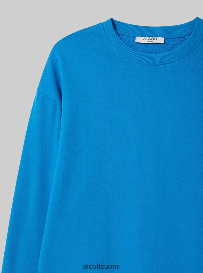 vaatetus fi Alcott naiset tavallinen puuvillainen pyöreäkauluksinen collegepaita wh2 valkoinen HL28P076