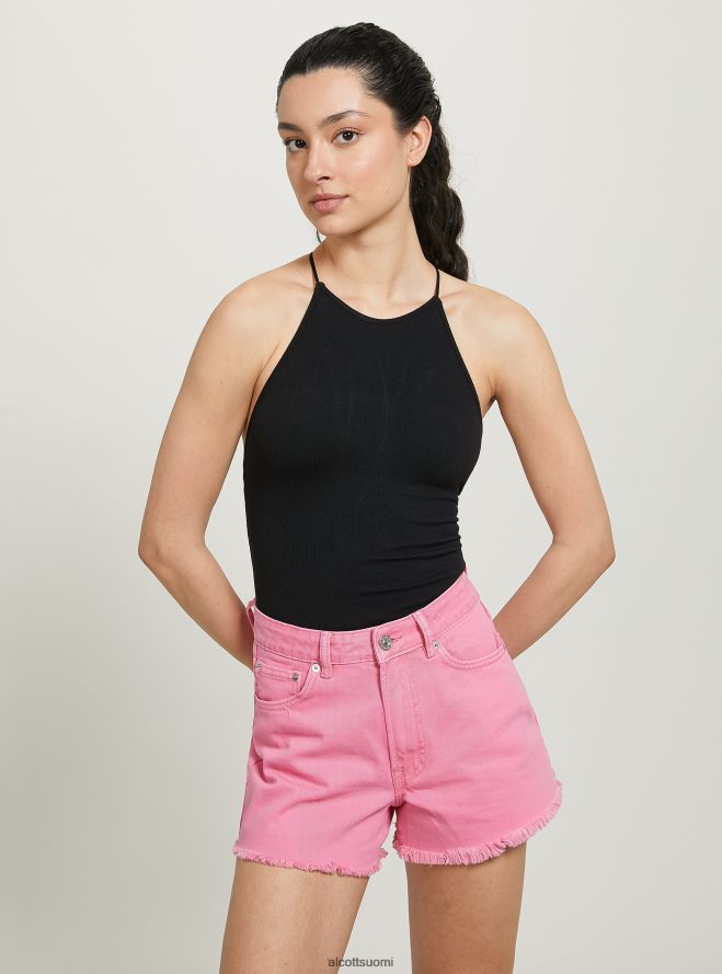 vaatetus fi Alcott naiset body riimu con scollatura sul back bk1 musta HL28P017