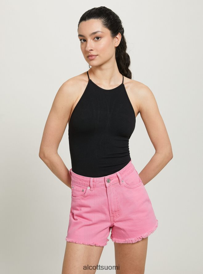 vaatetus fi Alcott naiset body riimu con scollatura sul back bk1 musta HL28P017