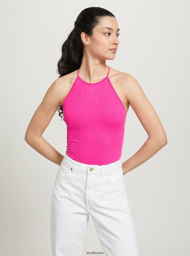 vaatetus fi Alcott naiset body riimu con scollatura sul back bk1 musta HL28P085