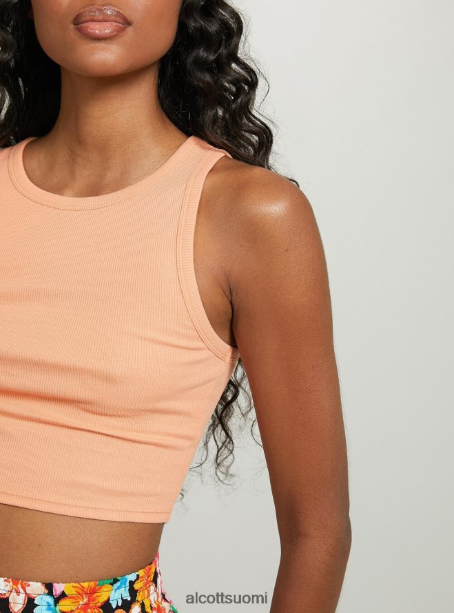 vaatetus fi Alcott naiset lyhennetty puuvillapusero bk1 musta HL28P0111