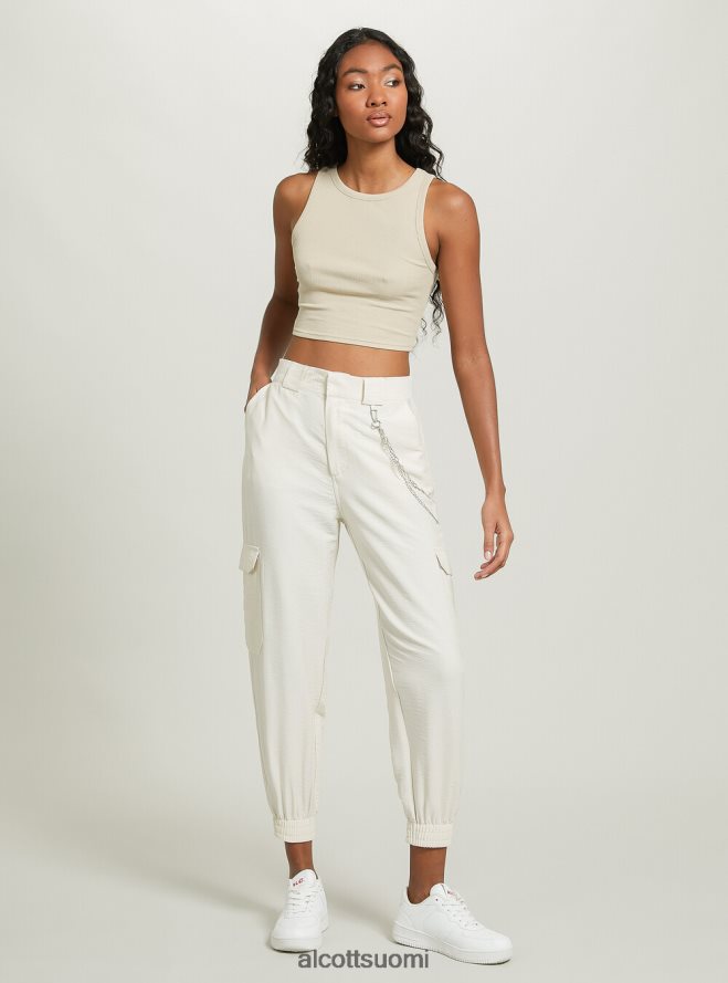 vaatetus fi Alcott naiset lyhennetty puuvillapusero bk1 musta HL28P0179