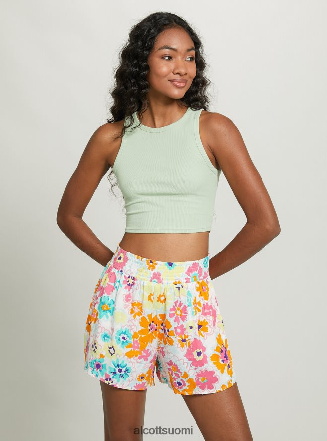 vaatetus fi Alcott naiset lyhennetty puuvillapusero bk1 musta HL28P0194