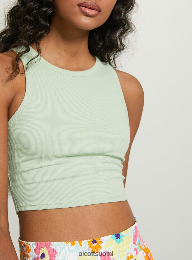 vaatetus fi Alcott naiset lyhennetty puuvillapusero bk1 musta HL28P0194