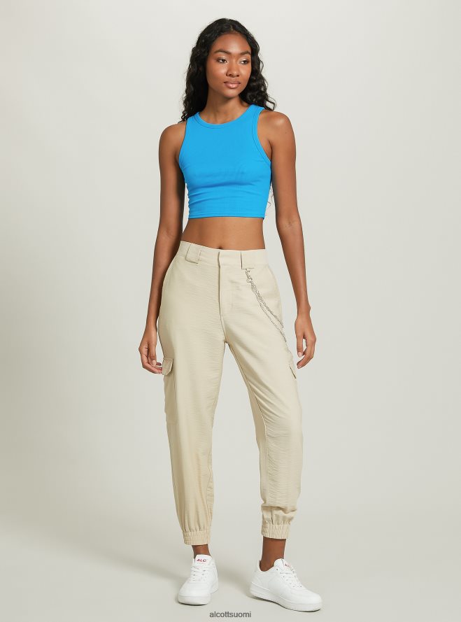 vaatetus fi Alcott naiset lyhennetty puuvillapusero bk1 musta HL28P0406