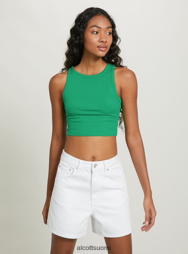 vaatetus fi Alcott naiset lyhennetty puuvillapusero bk1 musta HL28P0479