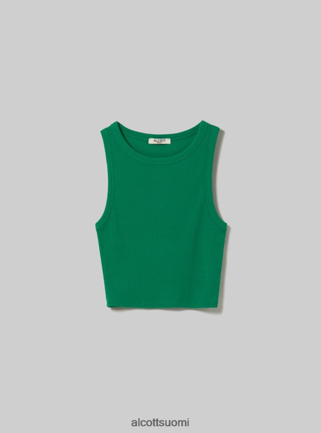 vaatetus fi Alcott naiset lyhennetty puuvillapusero bk1 musta HL28P0479