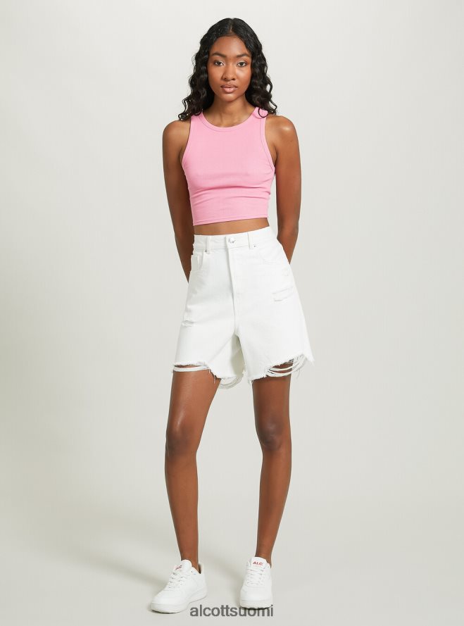 vaatetus fi Alcott naiset lyhennetty puuvillapusero bk1 musta HL28P0504