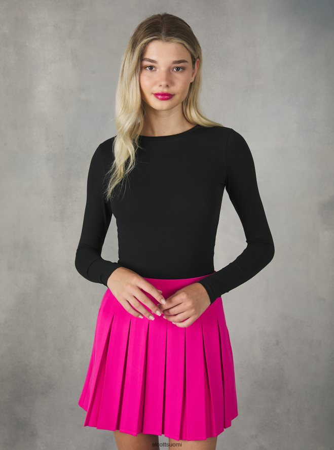 vaatetus fi Alcott naiset pitkähihainen body bk1 musta HL28P0175