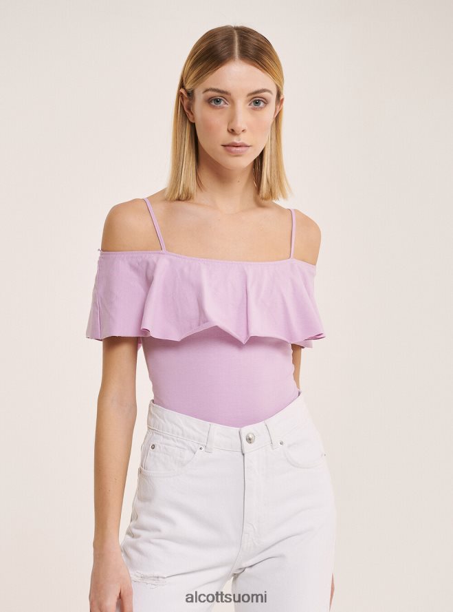 vaatetus fi Alcott naiset puuvillainen body röyhelöillä c2274 azzurre HL28P071