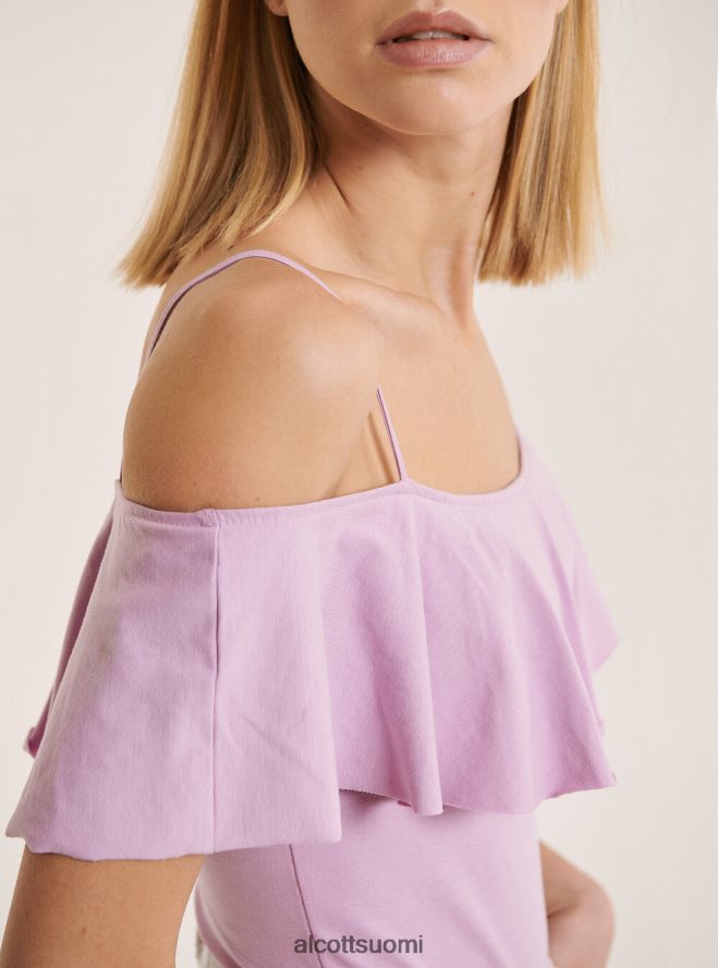 vaatetus fi Alcott naiset puuvillainen body röyhelöillä c2274 azzurre HL28P071