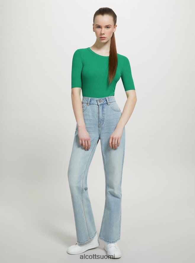 vaatetus fi Alcott naiset resori lyhythihainen body bk1 musta HL28P074