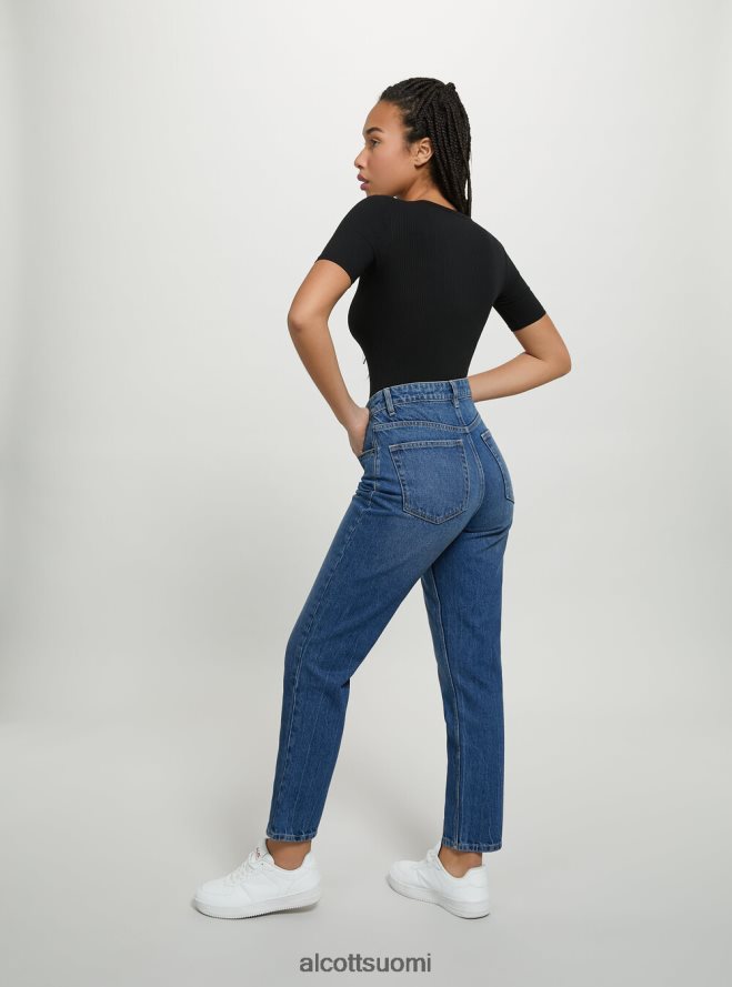 vaatetus fi Alcott naiset resori lyhythihainen body bk1 musta HL28P091